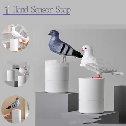 Funny Pigeon Poop Foam Soap Dispenser