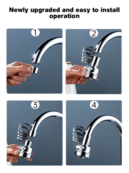 3 Modes Universal Kitchen Faucet Adapter