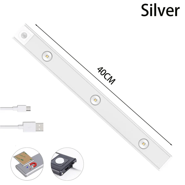 USB LED Motion Sensor Wireless Thin Night Light