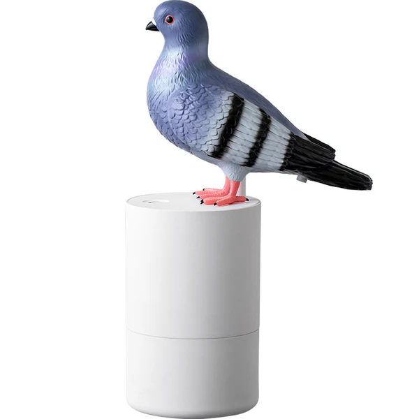 Funny Pigeon Poop Foam Soap Dispenser