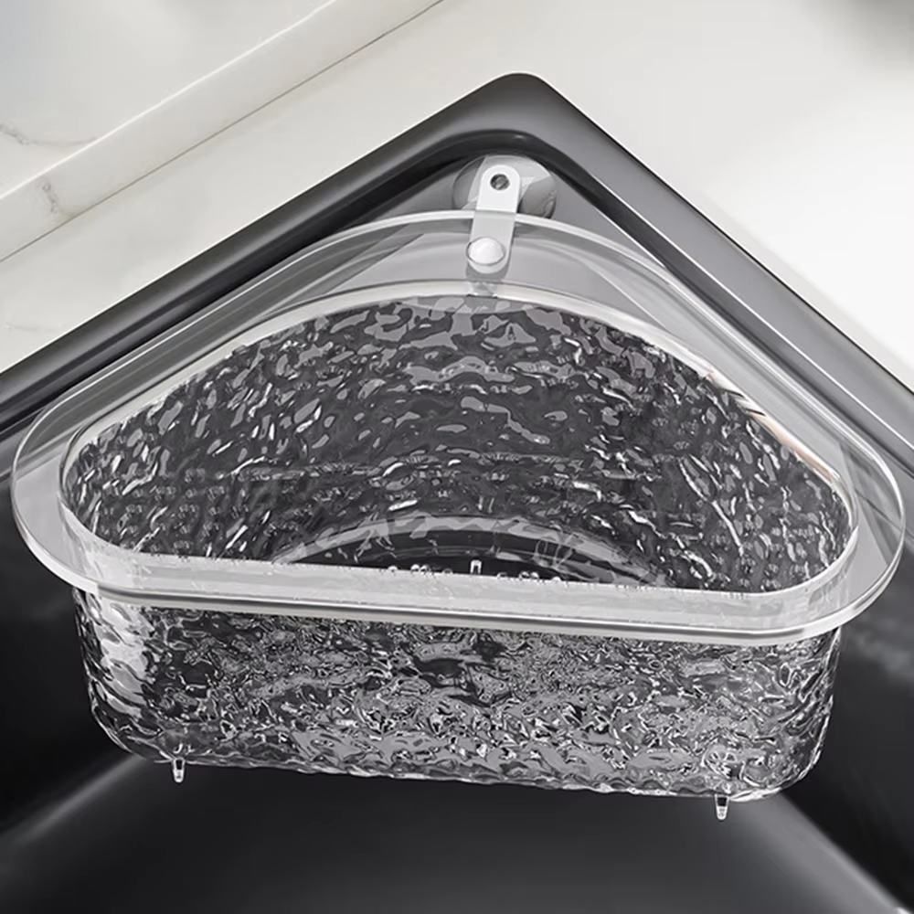 Drain Basket Triangle Kitchen - Sink Storage Rack